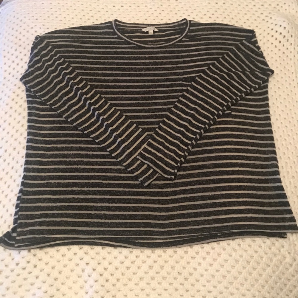 Lucky Brand Striped Thin Knit Sweater